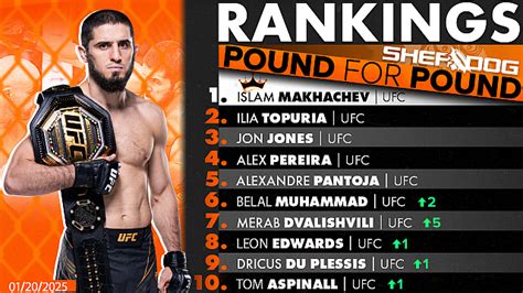 sherdog rankings|Sherdog’s Pound.